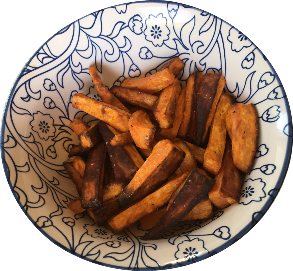 frites de patate douces